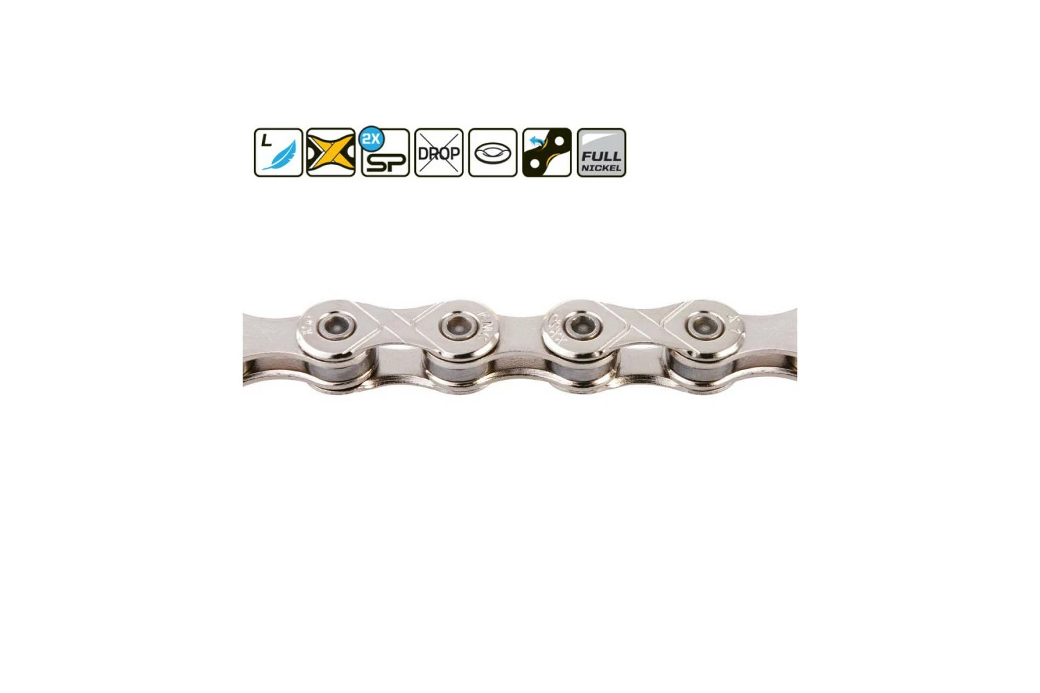 CHAINE KMC E1 3/32" 3 CHAINE KMC E1 3/32"