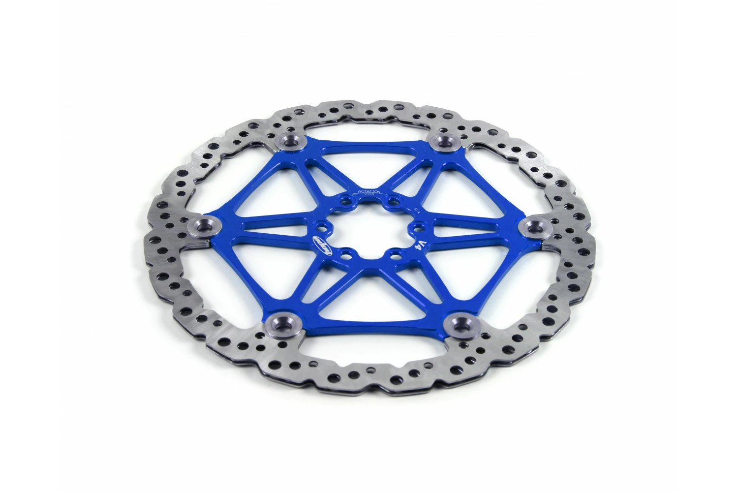 DISQUE V4 FLOTTANT BLEU 203mm 3 DISQUE V4 FLOTTANT BLEU 203mm