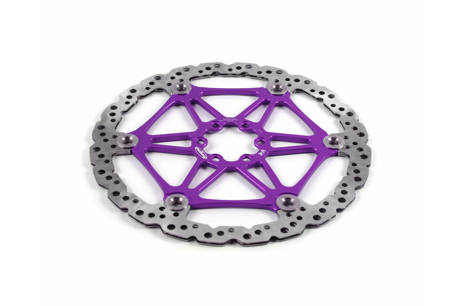 DISQUE V4 FLOTTANT HOPE VIOLET 203mm 3 DISQUE V4 FLOTTANT HOPE VIOLET 203mm