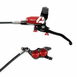 Hope Tech 4 E4 - No Rotor - Black/Red
