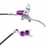Hope Tech 4 E4 - No Rotor - Silver/Purple -Transmission Boutique hope tech 4 e4 no rotor silverpurple