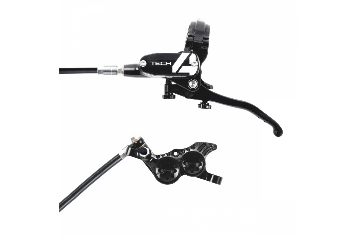 Hope Tech 4 V4 - No Rotor - Black/Black 3 Hope Tech 4 V4 - No Rotor - Black/Black