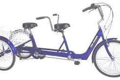 Fournel Bicycles Vélo Twin Rider Tricycle 24" Tandem